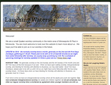 Tablet Screenshot of laughingwatersfriends.org
